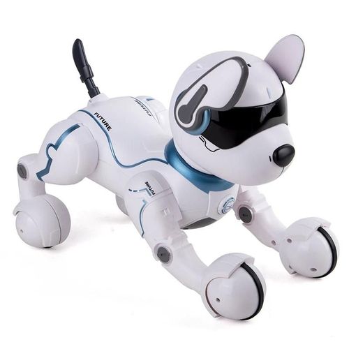 Sans bote de couleur - Jouet ducatif Intelligent pour chien, programme RC musical, Robot ducatif pour l'ducation prcoce, imite une varit de sons'animaux, tlcommande pour chien