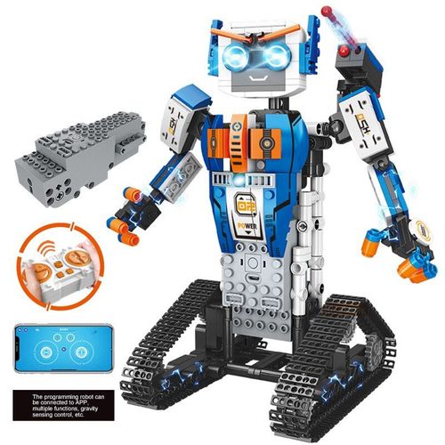 Sans Bote - Ensemble De Robot  Chenilles Tlcommand, Cration Technique Expert, Modle De Construction, Jouets ducatifs Pour Enfants, Cadeaux D'anniversaire Pour Garons