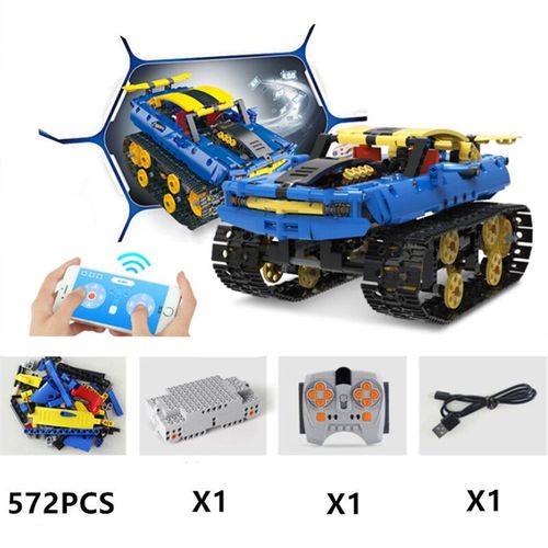 Sans Bote - Voiture De Course Rc En Blocs De Construction lectrique, Briques, Application Technique, Tlcommande, Vhicule Tout-Terrain, Rservoir, Jouets Pour Enfants, Cadeau