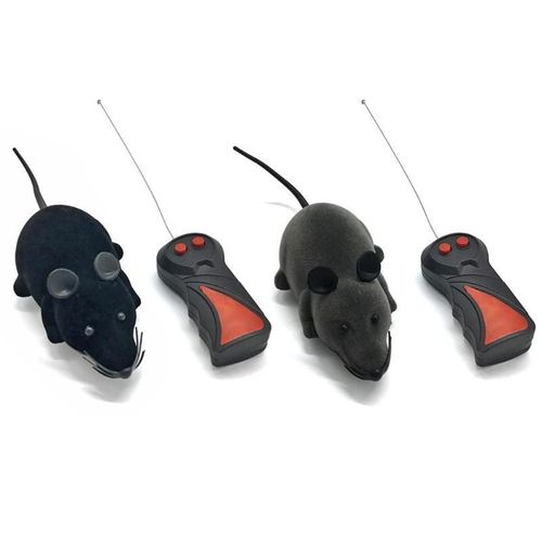 Sans Fil lectrique Rc Souris Jouets Tlcommande Fausse Souris Jouet Nouveaut Gag Avant Retour Arrire Tour Simulation Rc Animaux Modle