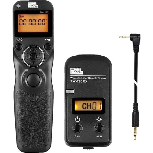sans Fil Numrique Tlcommande TW-283/E3 Intervallomtre Dclencheur  Distance avec Minuterie pour Canon 1300D 1200D 1100D 1000D 760D 750D 700D 650D 600D 60D 70D 80D 77D SX60HS SX50HS