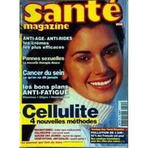 Sante Magazine N 275 Du 01/11/1998 - Les Cremes Anti-Age Et Anti-Rides - Pannes Sexuelles - Cancer Du Sein.