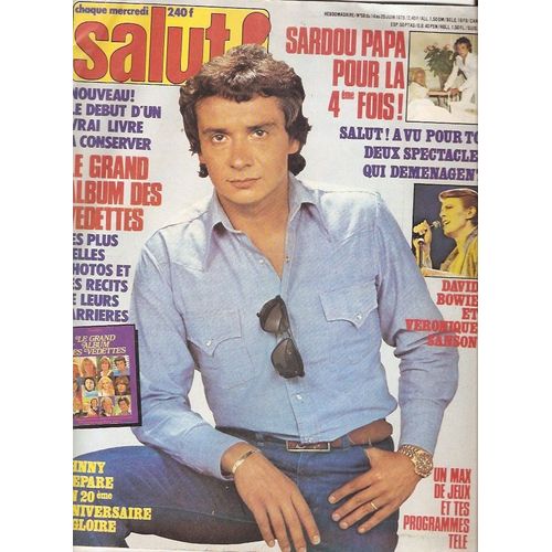 Sardou 5p/ Johnny Hallyday 3p/ Nicoletta 1/2p/ Michele Torr 1.5p/ Veronique Sanson 1.5p/ David Bowie 1.5p/ Eruption 1p/ Patrick Sebastien Et Marie Myriam 1.5p/ 58 