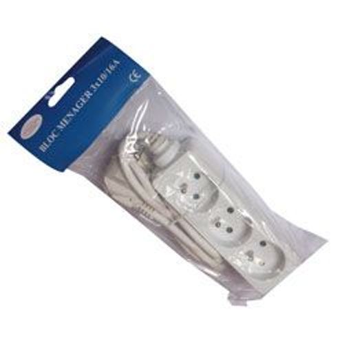 Satiplugs France Bloc 3 Prises 16a+T Sc 9900ss