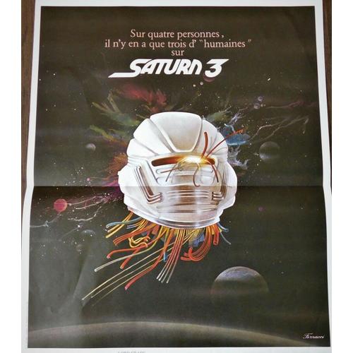 Saturn 3 - Stanley Donen - Kirk Douglas - Affiche Originale Cinma - 40 X 54 - 1980 -