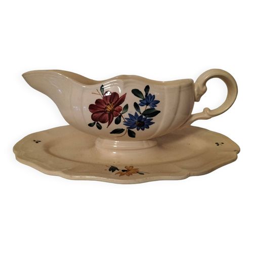 Saucire Ancienne Collection Sarreguemines  Digoin Multicolore