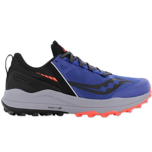 Saucony Xodus Ultra - Hommes Trail-Running Baskets Sneakers Chaussures Chaussures De Running Bleu-Noir S20734-16-Sv - 42