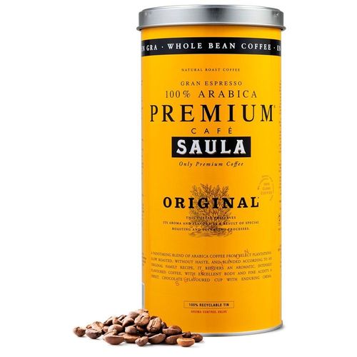 saula grains de cafe gran espresso premium original blend 500g