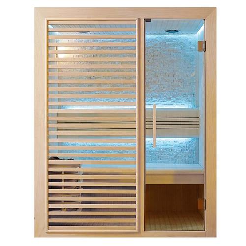 Sauna Traditionnel Intimo - 120 X 105 X 190 - Cdre Rouge