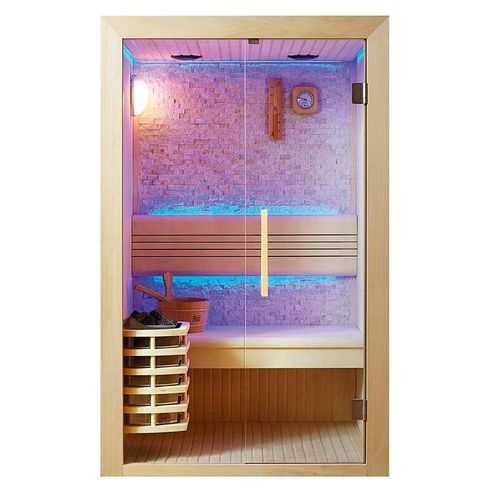 Sauna Traditionnel Kansas - 100 X 105 X 190 - Pin Blanc
