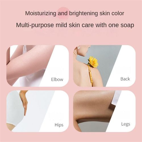 Savon Adoucissant Pour Bain, Pices Intimes, Blanchiment Fonc, Multi-Usages, Fait  La Main, Bikini, Ligne, Enlve La Peau, 80g