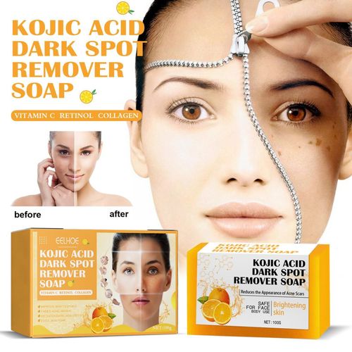 Savon claircissant Pour Le Visage  L'acide 100g Hydratant Estompe La Peau claircit Les Taches Nettoie Et limine Les Taches De Rousseur R6n3