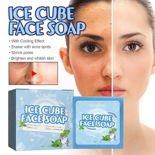 Savon Glac claircissant Pour La Peau, Fait  La Main, Glutathion, Pour Le Nettoyage De La Peau, N4l3