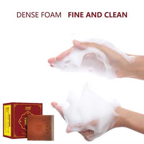 Savon Pour Le Visage Naturel Non Irritant, Contrle De L'huile, limination Des Points Noirs, Anti Acariens, Mdecine Tibtaine, Nettoyage Sans Sommeil