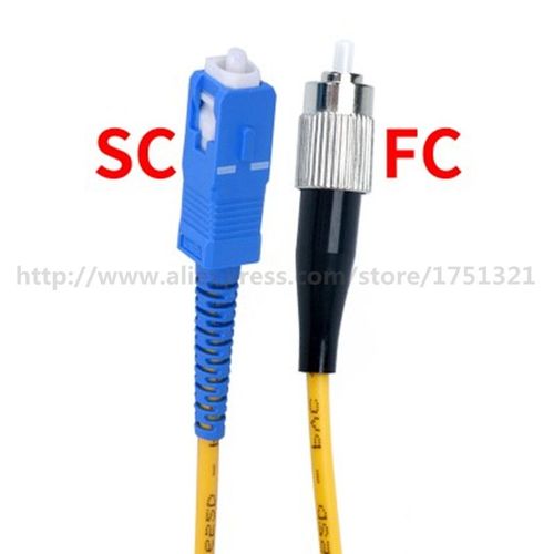SC a SC LC a LC ST a ST FC a FC Cordon de raccordement a fibre optique SM Simplex Optique monomode pour rseau 3 m 5 m 10 m 20 m 30 m 50 m, 1M- SC a FC