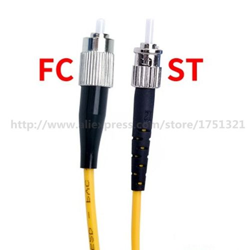 SC  SC LC  LC ST  ST FC  FC Cordon de raccordement Fibre Optique SM Simplex Monomode pour Rseau 3m 5m 10m 20m 30m 50m, 20m- FC  ST