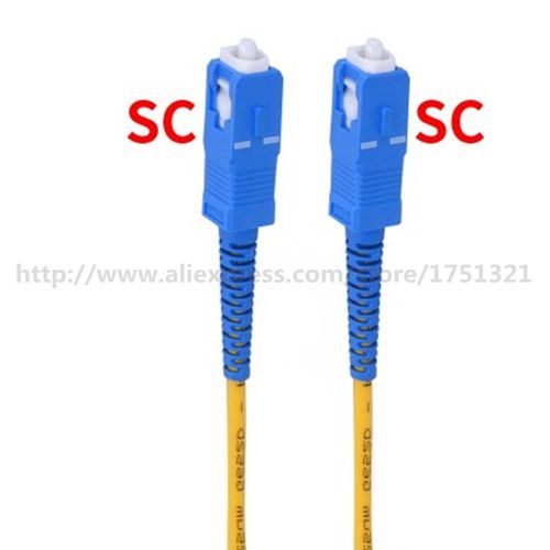 SC  SC LC  LC ST  ST FC  FC Cordon de raccordement Fibre Optique SM Simplex Monomode pour Rseau 3m 5m 10m 20m 30m 50m,30m- SC  SC