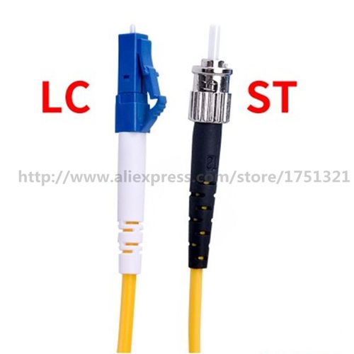 SC a SC LC a LC ST a ST FC a FC Cordon de raccordement Fibre Optique SM Simplex Monomode pour Rseau 3m 5m 10m 20m 30m 50m,5M- LC a ST
