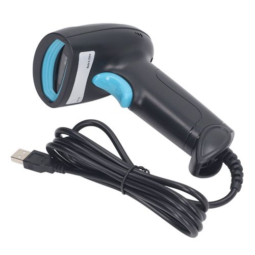 Scanner de codes-barres 1D, haute précision, décodage rapide, ergonomique, filaire, USB, lecteur de codes-barres 1D, pour supermarché et entrepôt