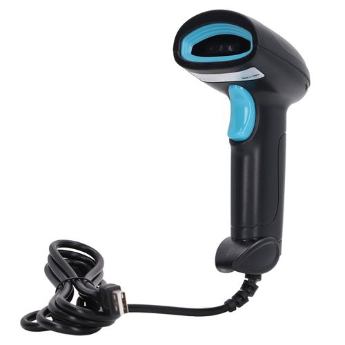 Scanner de codes-barres 1D, haute précision, décodage rapide, ergonomique, filaire, USB, lecteur de codes-barres 1D, pour supermarché et entrepôt