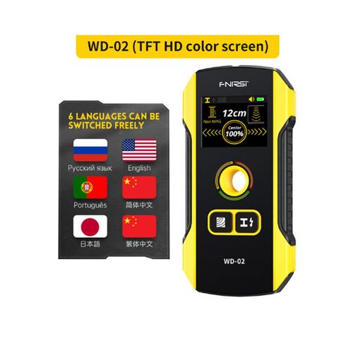 Scanner De Mur De Dtecteur De Mtaux Wd-02 Wd-01 De Fnirsi Pour La Recherche En Bois Et Le Positionnement De Goujon En Mtal En Direct De Cble  C.A. - Type Wd-02 #A