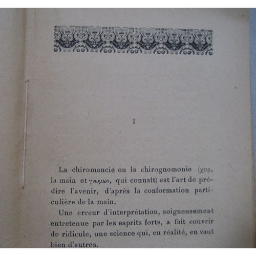 Prcis Des Sciences Magiques - Tome Iii : Chiromancien - Physiognomonie - Graphologie de Schmahni