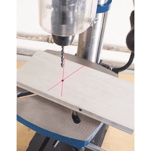 Scheppach - Perceuse A Colonne A Vitesse Variable 16mm 550w Avec Laser. Support En Fonte Et Eclairage Led - Dp18vario