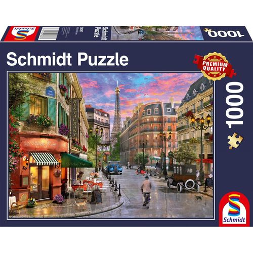 Puzzles Vue Sur La Tour Eiffel, 1000 Pcs