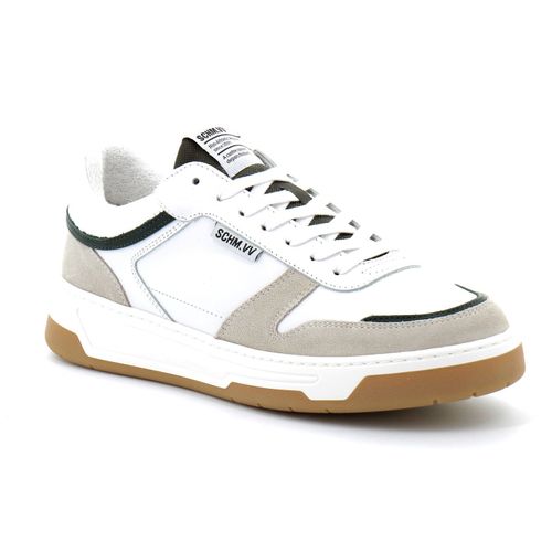 Schmoove - Baskets Basses En Cuir Pour Homme Smatch Sneaker - Blanc - 40