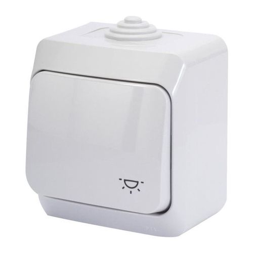 Schneider Electric - Sc5shn0212432 Cedar - Poussoir Lumineux Ip44 - Gris