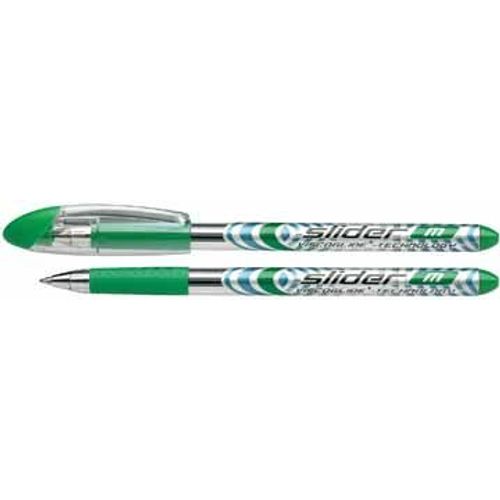 Schneider Stylo Bille Slider Largeur De Trait: 0,5 Mm, Vert 10 Unit(S)