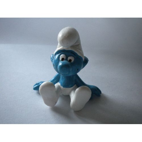 Schtroumpf Assis Ancien Modle Collection Figurine Schtroumpfs Smurf Schtroumpfette
