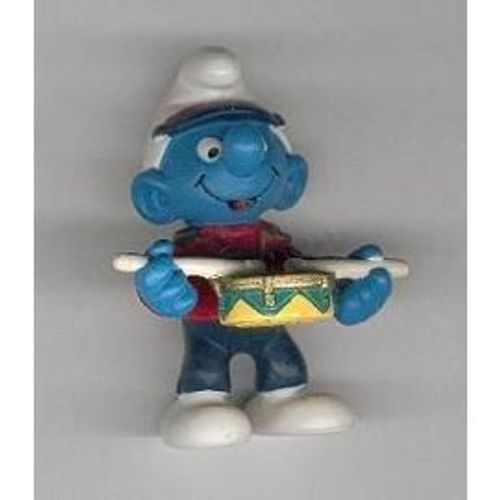 Schtroumpfs Figurine 20493: Schtroumpf Avec Tambour (Fanfare