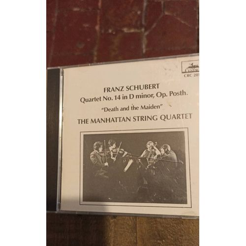 Schubert Quartet In D Minor No 14 The Manhattan String Quartet - 