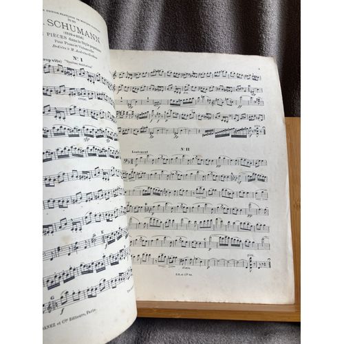 Schumann Pices Dans Le Style Populaire 1/2 Partition Violoncelle Piano Senart