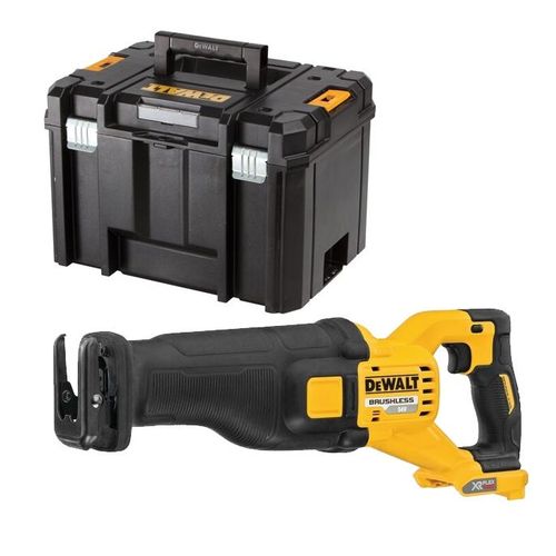 Scie Sabre 2.0 Xr Flexvolt 54v 2ah Li-Ion Brushless Dewalt - Sans Batterie Ni Chargeiur - Coffret Tstak - Dcs389nt-Xj