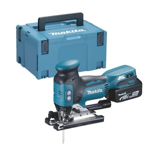 Scie Sauteuse Sur Accu Makita Djv181t1j Lxt 18v + 1x Bl1850b + Makpac