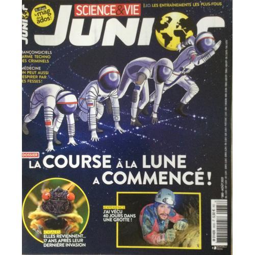 Sciences & Vie Junior 383 Aot 2021 La Course  La Lune  Commenc