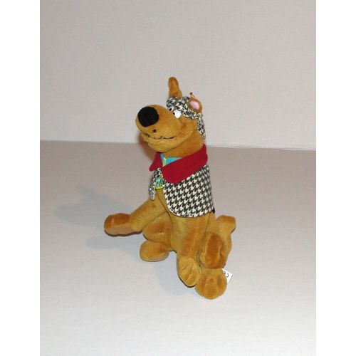 scooby doo peluche scoubidou sherlock holmes 23 cm
