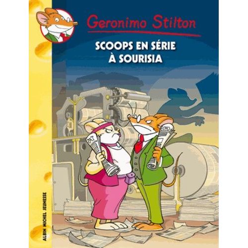 Geronimo Stilton - Tome 64 - Scoops En Srie  Sourisia    Format Poche 
