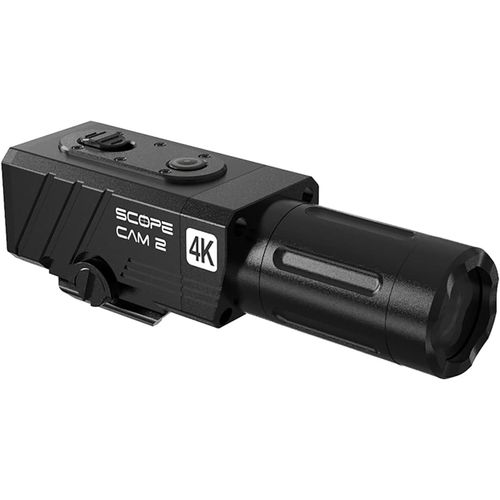 Scope Cam 2 4k Hd Airsoft Camra 1/2.5 Cmos 8mp 25mm/40mm 4x Zoom Digitale Wifi Camra D'action Pour Paintball Chasse Entranement Tactique, Ip64 Impermeabile, Batteria 1400mah.[G3219]