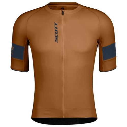 Scott - Jersey Endurance Pro S/S - Maillot De Cyclisme Taille M, Brun