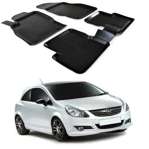 Tapis De Sol 3d - Scoutt - Opel Corsa D 2006-2019 - Caoutchouc Premium - Rsistant  L'eau - Sur Mesure