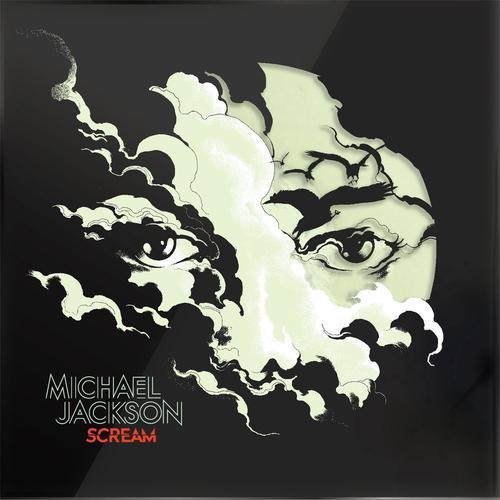 Scream - dition Limite Bleu Fonc Et Blanc Fluorescent (2 Vinyles + Poster) - Michael Jackson