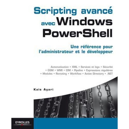 Scripting Avanc Avec Windows Powershell  