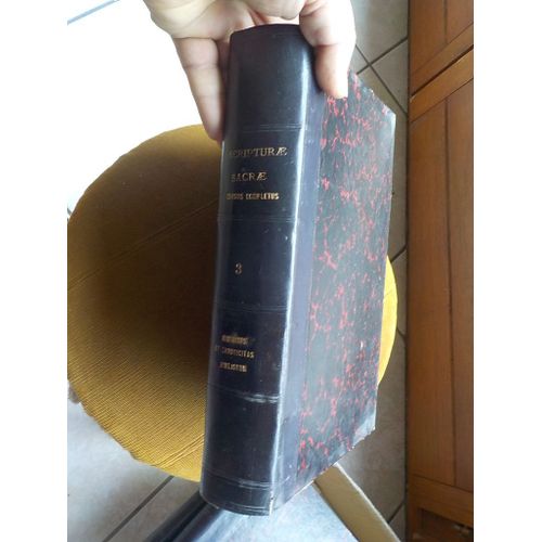 Scripturae Sacrae Cursus Completus... Tomus Tertius - Tome 3   de J.-P. Migne  Format Album 