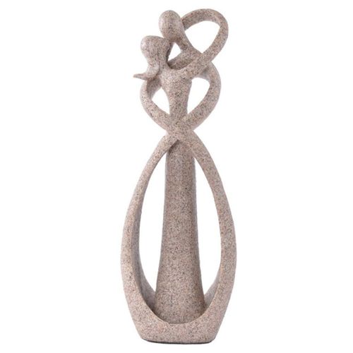 Sculptures de Couple pour la DCoration IntRieure, Figurines de Couple Clins, Sculpture de Couple Moderne, Sculptures Romantiques Modernes pour la Chambre A