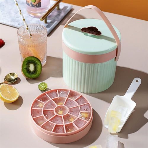 Seau  Glace Pour Whisky, Bire, Bar, Vin, Champagne, Refroidisseur De Bouteille Avec Poigne De Transport Avec Couvercle, Outils Pour Crme Glace De Grande Capacit