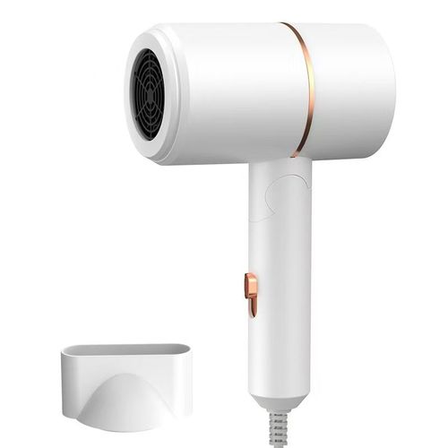 Sche-Cheveux  Ions Ngatifs Avec Diffuseur,Sche-Cheveux Lger,Haute Puissance,Pliable,Thermostatique,Silencieux,Maison - Type White