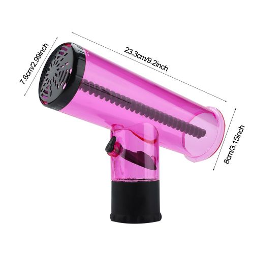 Seche-Cheveux Avec Diffuseur Et 2 Batons A Boucles, Rouleau Rotatif, Styler, Bonnet A Enroulement Facile, Meilleur Cadeau Pour La Maison